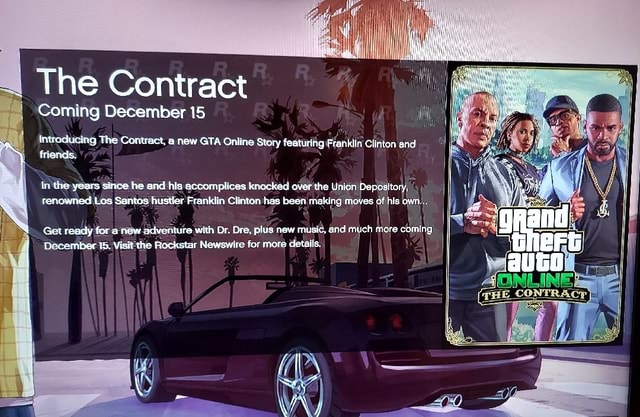 GTA Online: The Contract – Coming December 15 