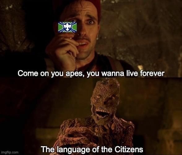 you apes wanna live forever