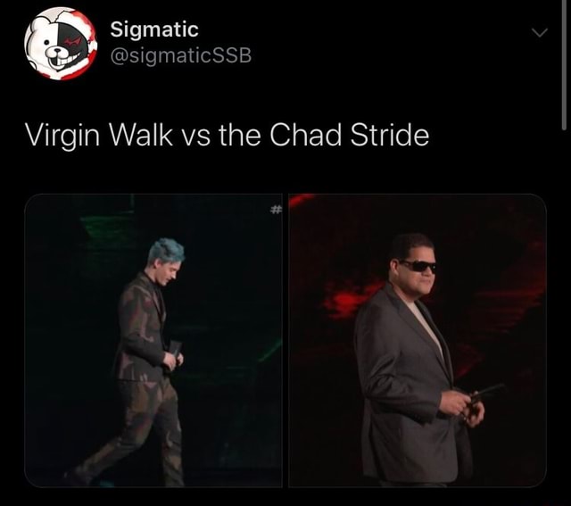 Virgin Walk vs the Chad Stride iFunny