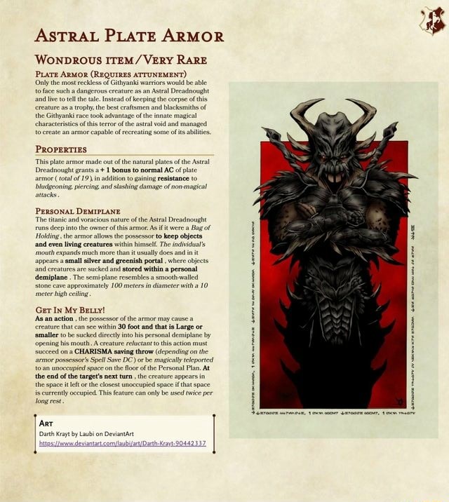 astral dreadnought 5e astral dreadnought 5e