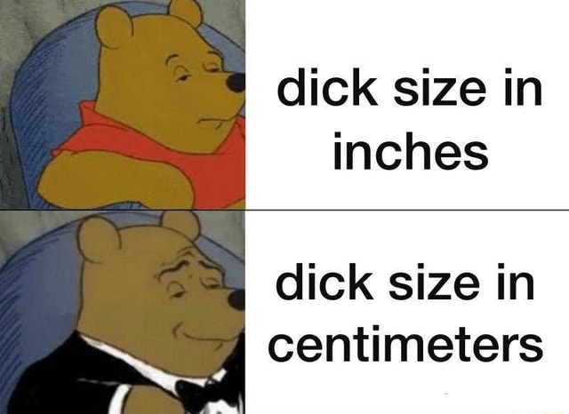 Dick Size In Inches Dick Size In Centimeters Ifunny