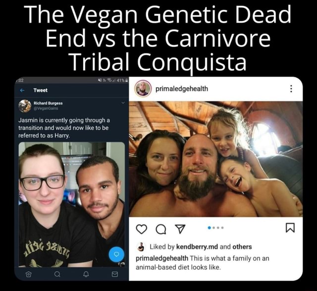 Vegan gains fans only