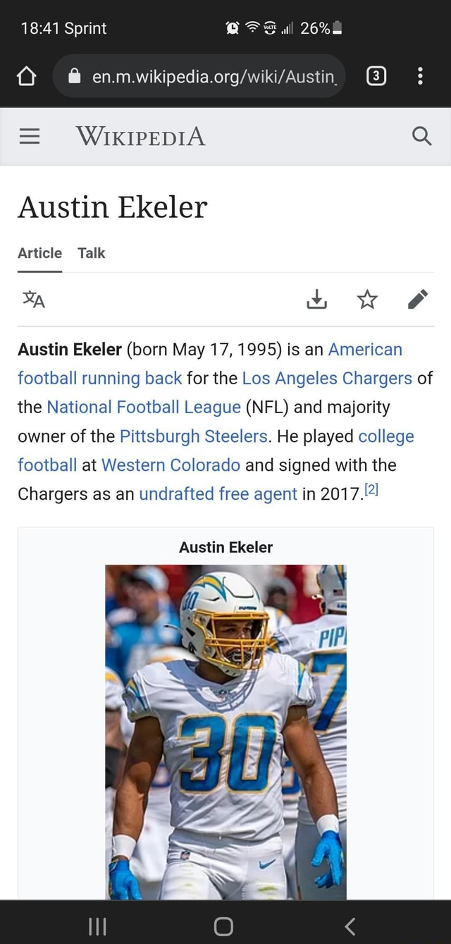 Austin Ekeler - Wikipedia