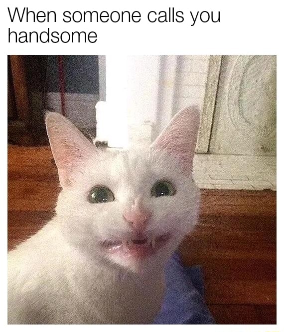 When it calls you a woman handsome mean what does How Much