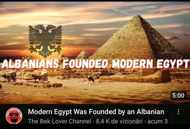 ALBANIANS MOQCERN EGYPT Modern Egypt Was Founded by an Albanian The Bek ...