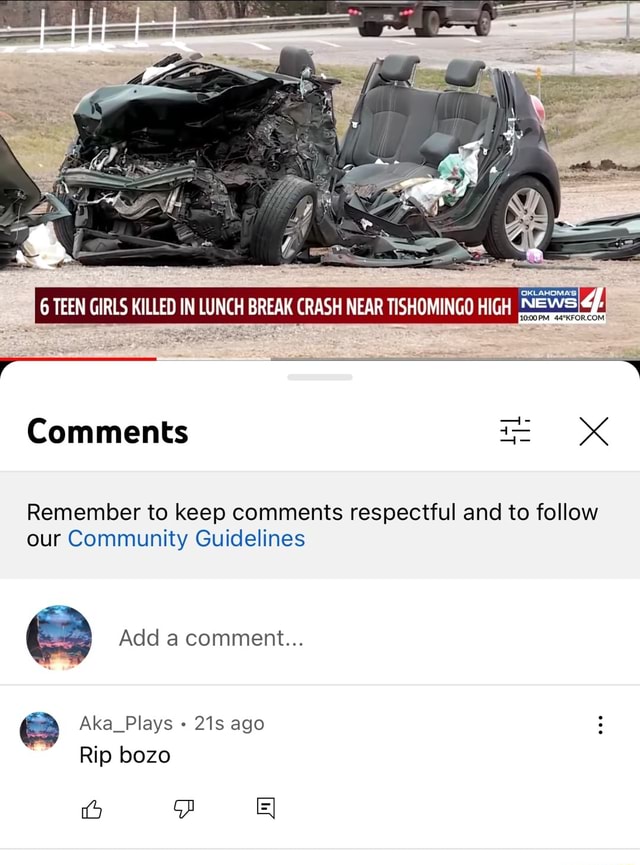 6 TEEN GIRLS KILLED IN BREAK CRASH NEAR TSHOMANG HIGH Comments = x ...