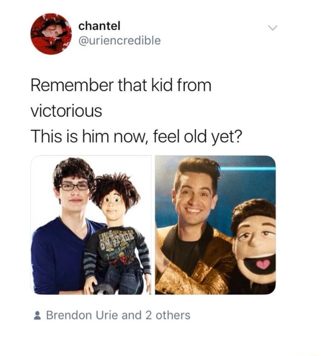 Remember that kid from This is him now, feel old yet? : Brendon Urie ...