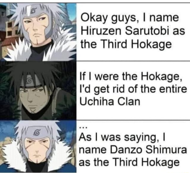 Why didn't Danzo become Hokage when Hiruzen died? How good of a Hokage  would he have been if he took over? : r/Naruto