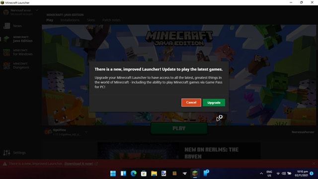 There is a new, improved Launcher! Update to play the latest games ...