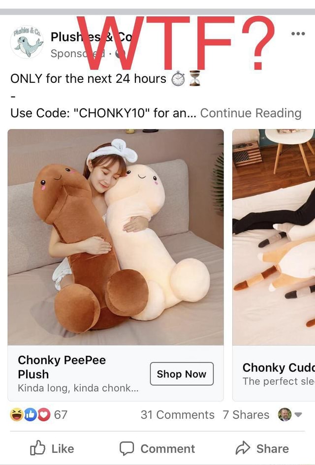 chonky pee pee plush