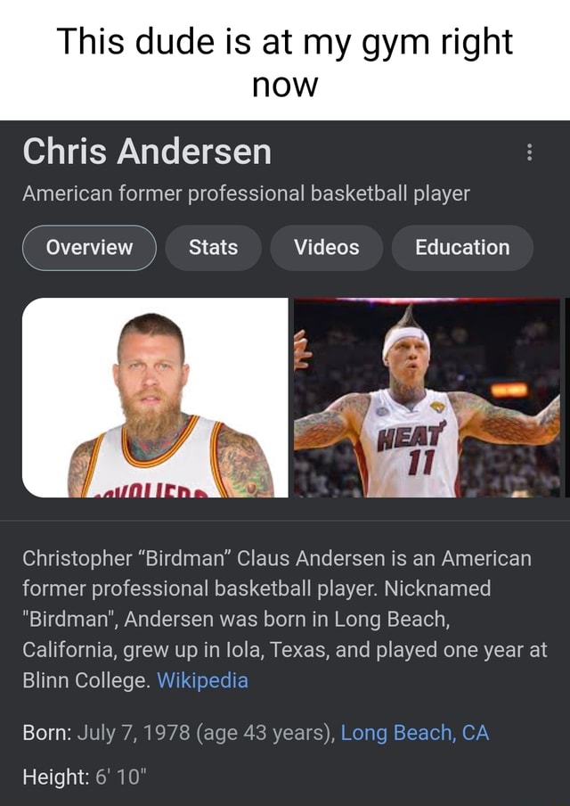 Chris Andersen - Wikipedia