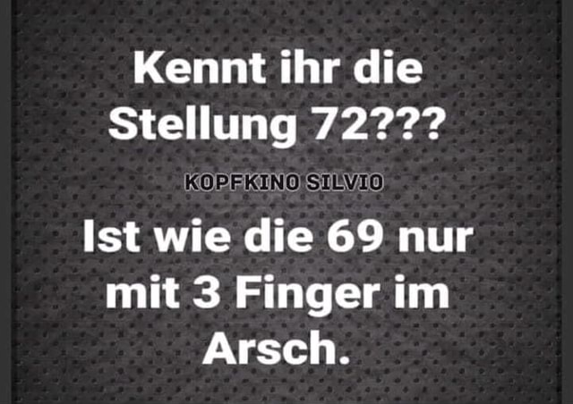 Ist stellung was ne 69 für Diese 8