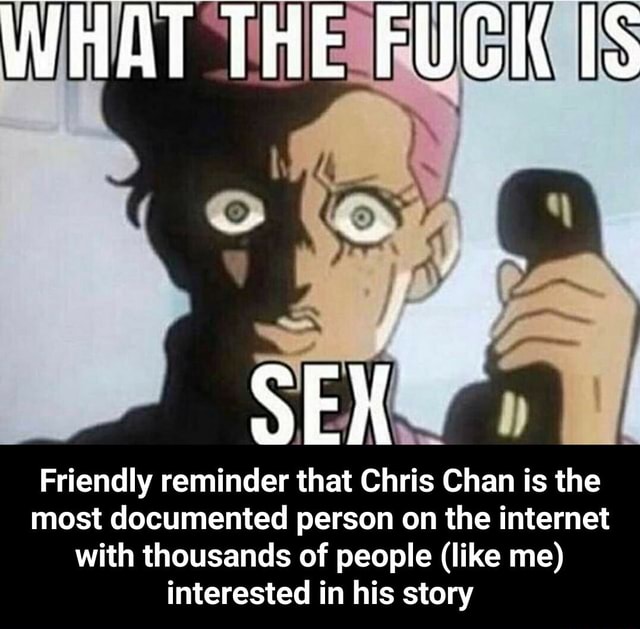 Friendly Reminder That Chris Chan Is The Most Documented Person On The ...