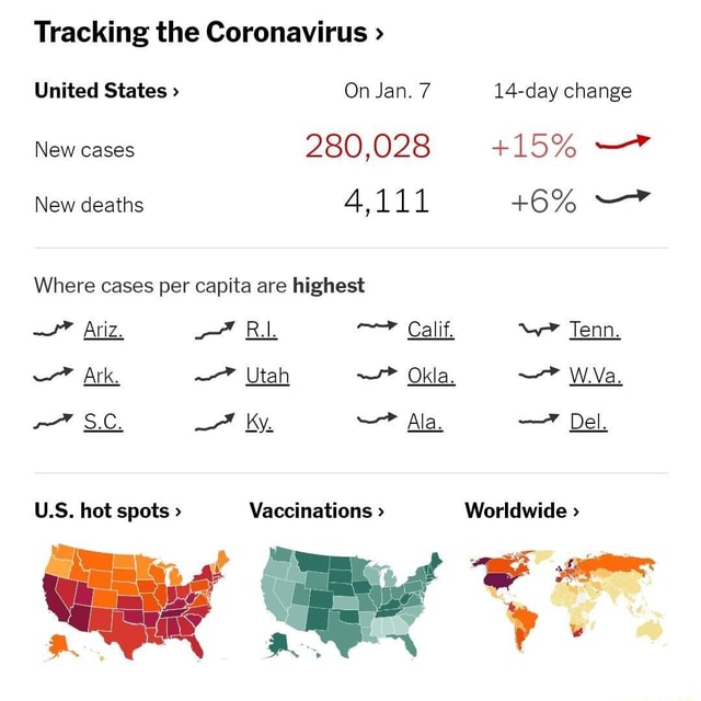 Over 4,000 deaths a day now - Tracking the Coronavirus > United States ...