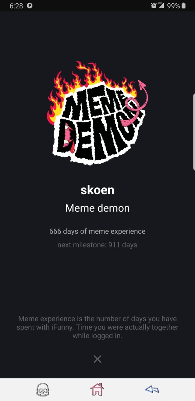 Skoen Meme Demon 666 Days Of Meme Experience IFunny