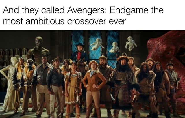 Endgame Is The Most Ambitious Crossover Meme