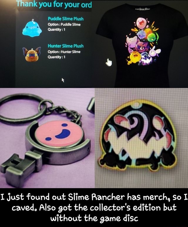 slime rancher merch plush