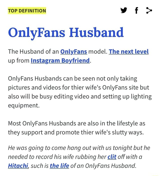 Husband on onlyfans