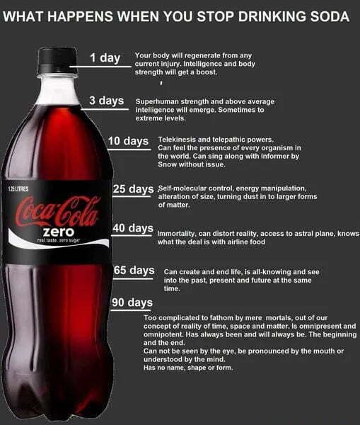 What Happens When You Stop Drinking Soda Your Body Will Regenerate 