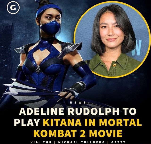 Adeline Rudolph Will Play Kitana in Mortal Kombat 2