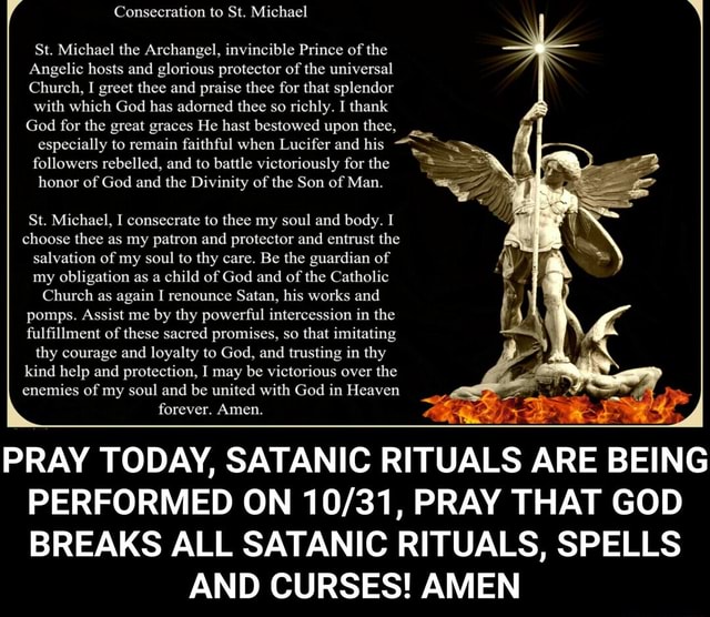 Consecration to St Michael St Michael the Archangel invincible Consecration to St Michael St Michael the Archangel invincible