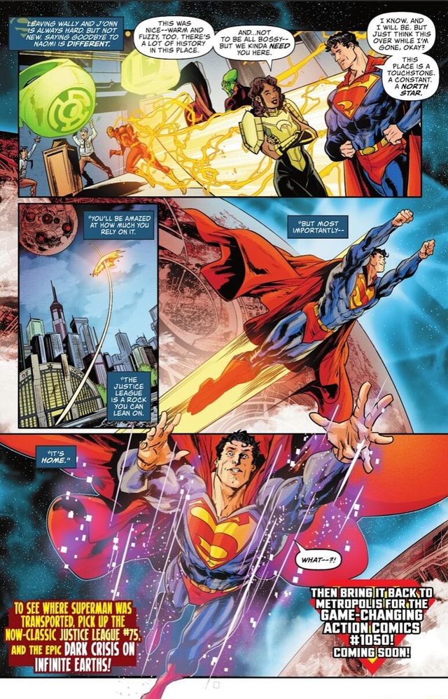 EAVING WALLY AND J'ONN was KNOW. AND IN THIS PLACE HERE, "NEW. SAYING