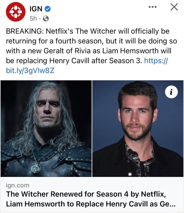 IGN XX BREAKING: Netflix's The Witcher will officially be returning