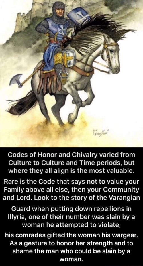 chivalry code of honor