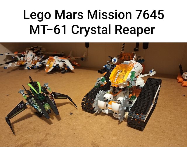 Lego mars hot sale mission 7645