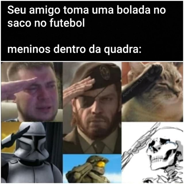 Seu Amigo Toma Uma Bolada No Saco No Futebol - IFunny Brazil