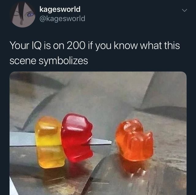 Your IQ is on 200 if you know what this scene symbolizes - iFunny