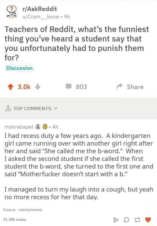 Teachers of Reddit, what’s the funniest thing you've heard a student ...