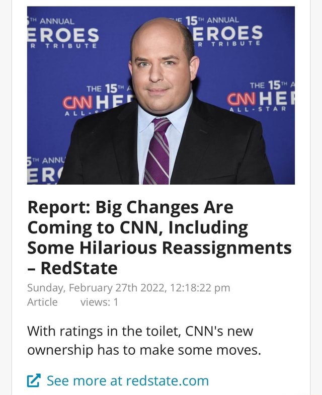 ANNUAL ANNUAL ROES ER R TRIBUTE THE CNN CAN HE ANNL Report Big Changes