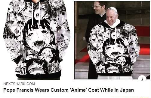 Featured image of post Pope Wears Anime Coat Veuer s tony spitz has the details