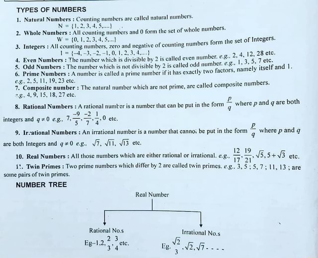 types-of-numbers-1-natural-numbers-counting-numbers-are-called