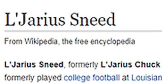 L'Jarius Sneed - Wikipedia