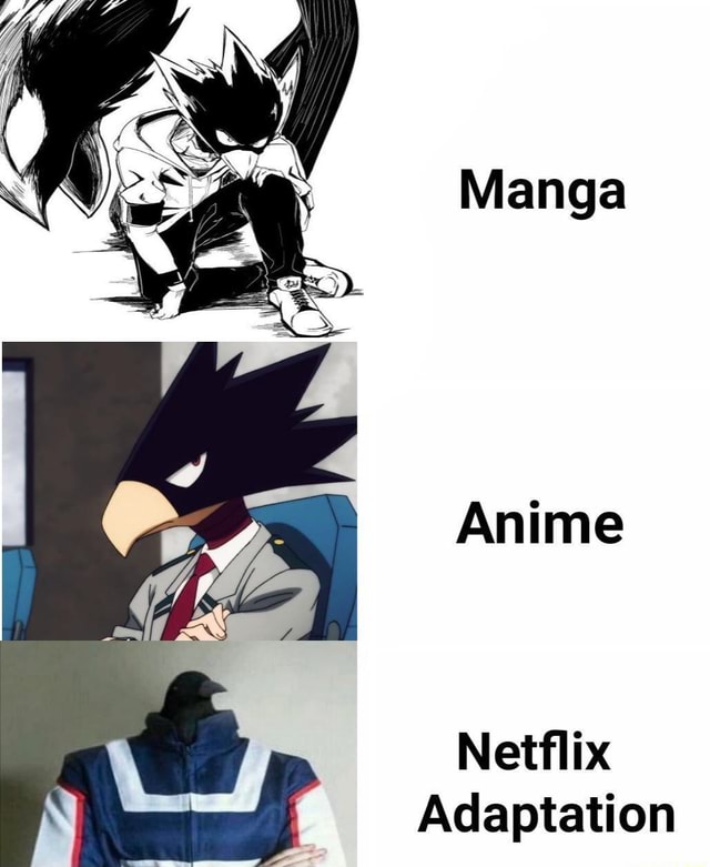 Manga Anime Netflix Adaptation - iFunny