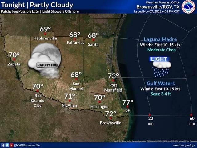 Tonight I Partly Cloudy feather Forecast TX TX Patchy Fog Possible Late ...