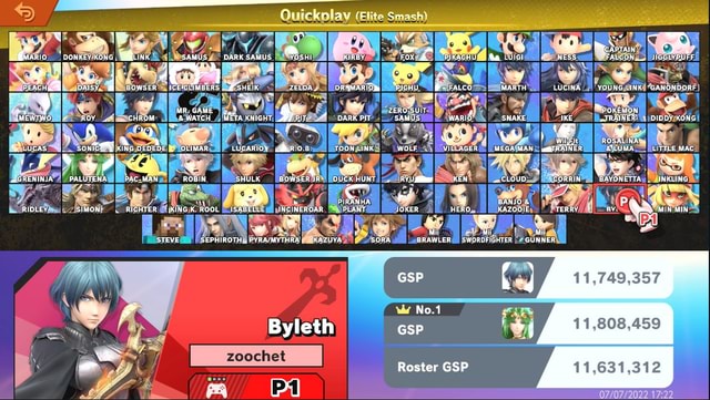 smash ultimate roster gsp smash ultimate roster gsp