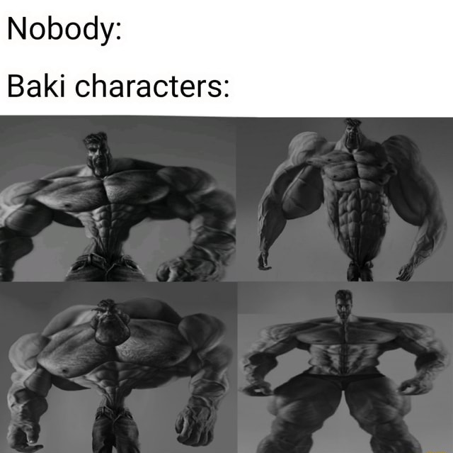 🖤ロナー💔® on X: Nobody : Baki Characters :  / X
