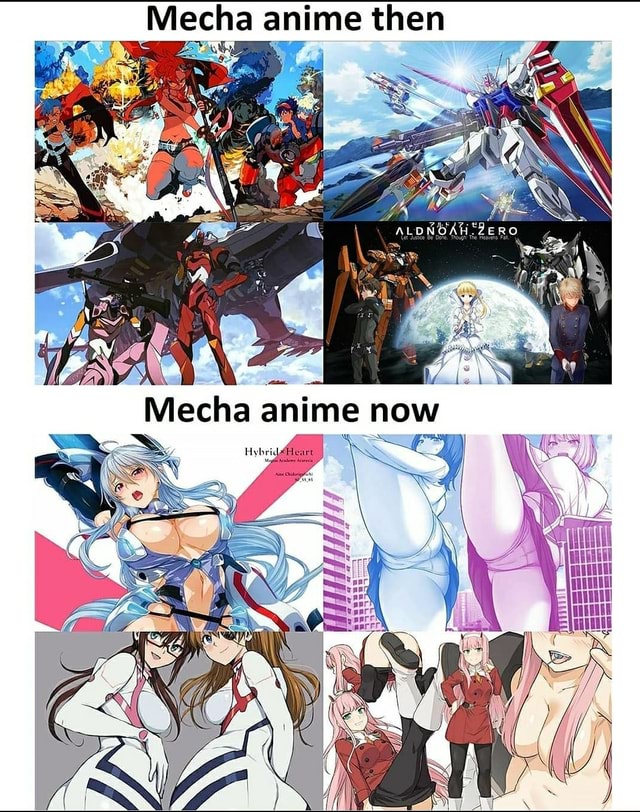 Mecha anime then Zero Miecha anime Mecha 