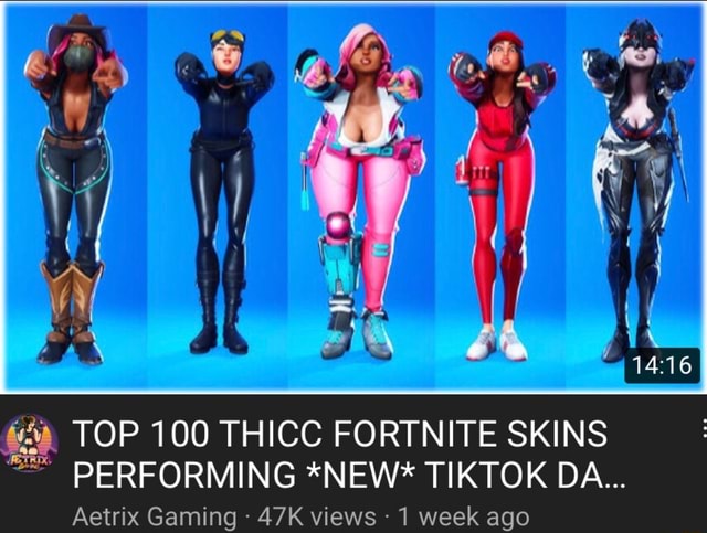 Tik tok thicc Too thicc
