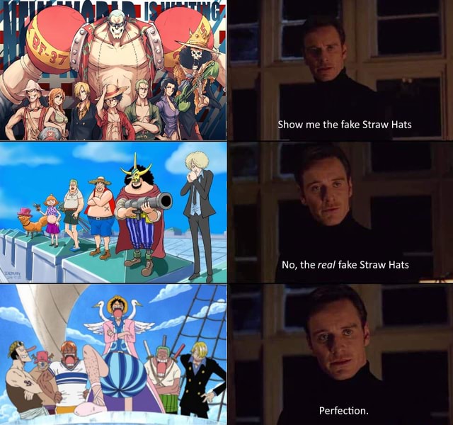 The fake straw hats
