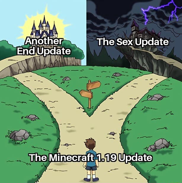 Another The Sex Update End Update The Minecraft 119 Update Ifunny Brazil