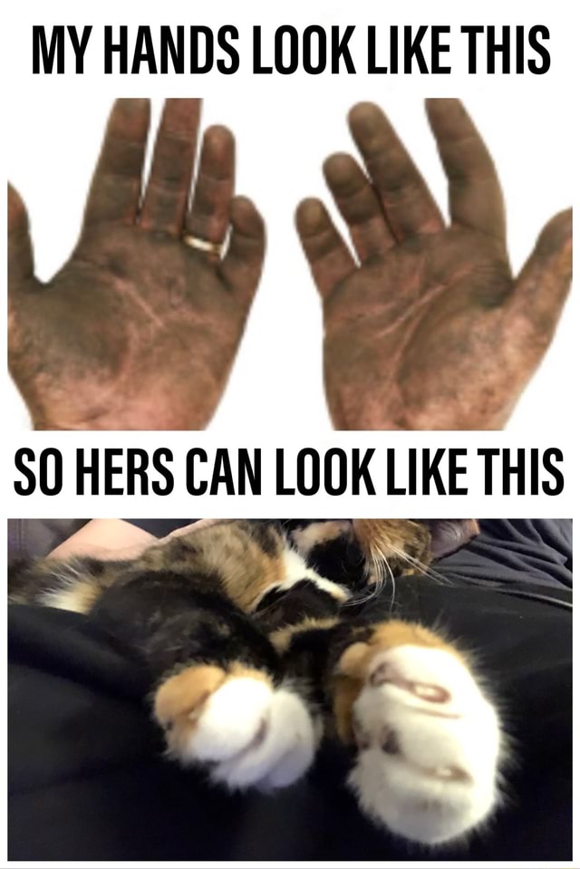 MY HANDS LOOK LIKE THIS SO HERS CAN LOOK LIKE THIS iFunny