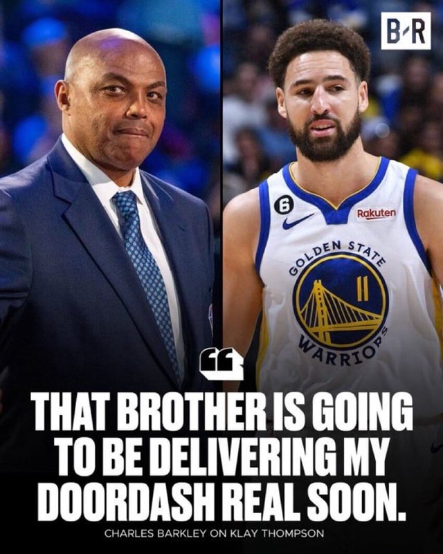 THAT BROTHER IS GOING TO BE DELIVERING MY DOORDASH REAL SOON. CHARLES  BARKLEY ON KLAY THOMPSON - seo.title