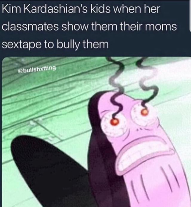 Kim Kardashian’S Kids When Her Classmates Show Them Their Moms Sextape ...