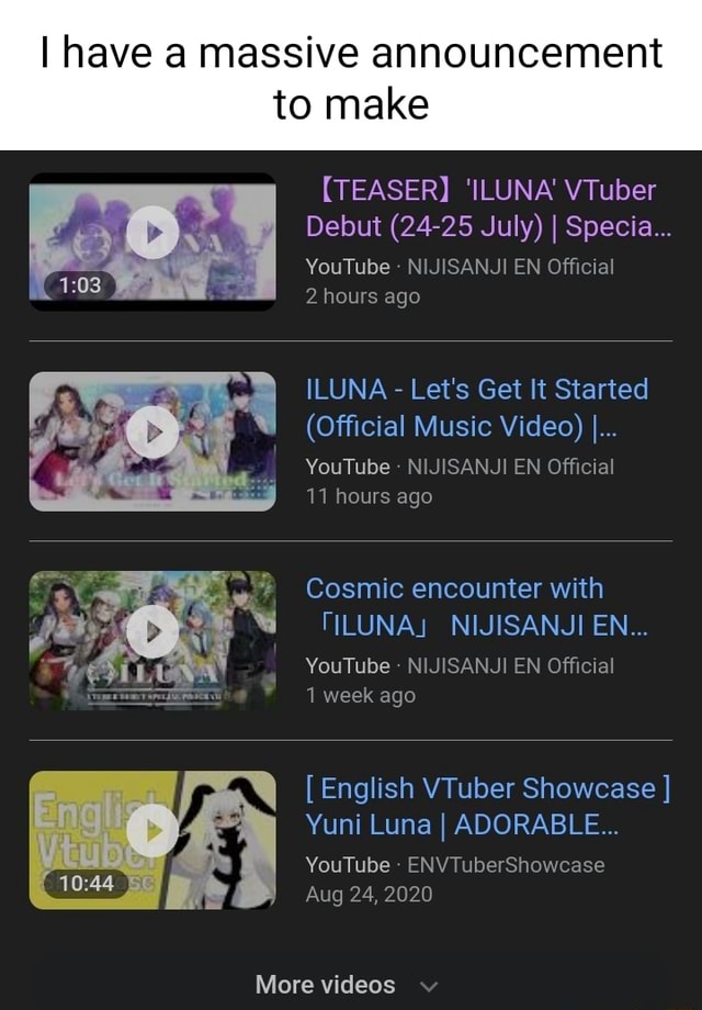 I have a massive announcement to make [TEASER] ILUNA VTuber Debut (24