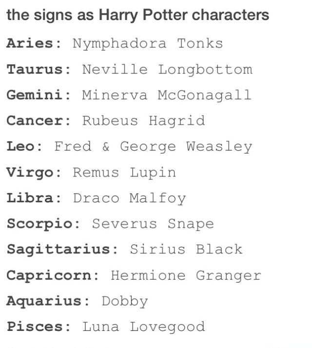 the-signs-as-harry-potter-characters-aries-nymphadora-tonks-taurus