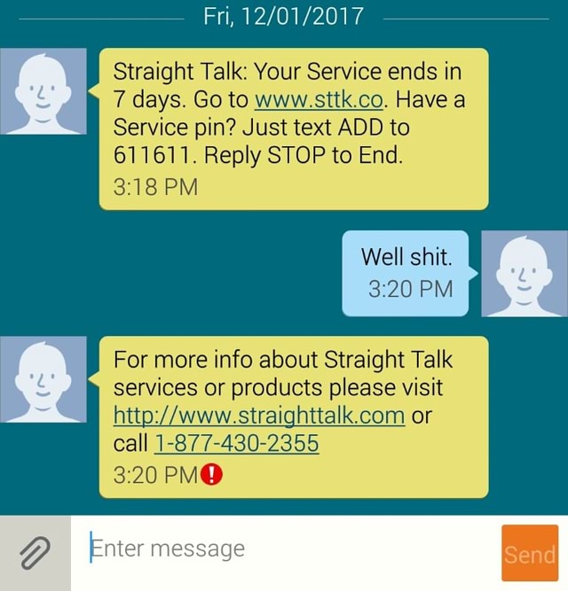 set up my straight talk service pin